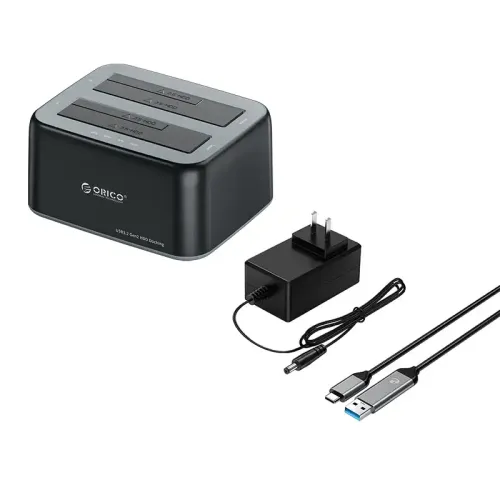 Orico 6829C3 2.5 3.5 inch SATA HDD SSD Offline Clone Dual Bay Dock